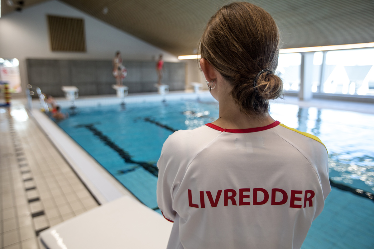 "Vandwærket" - lifeguard always on site